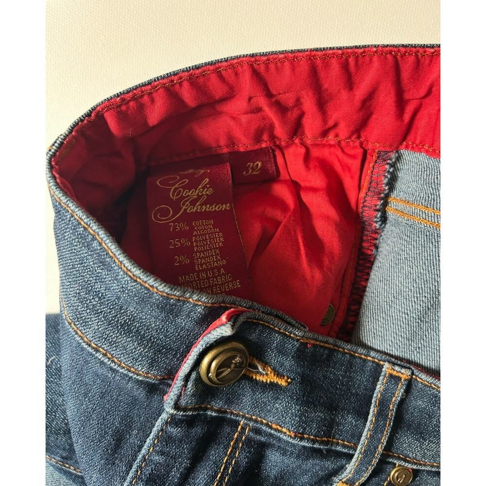 cookie johnson womens jeans grace bootcut size 32 Medium blue wash brand - Picture 2 of 4